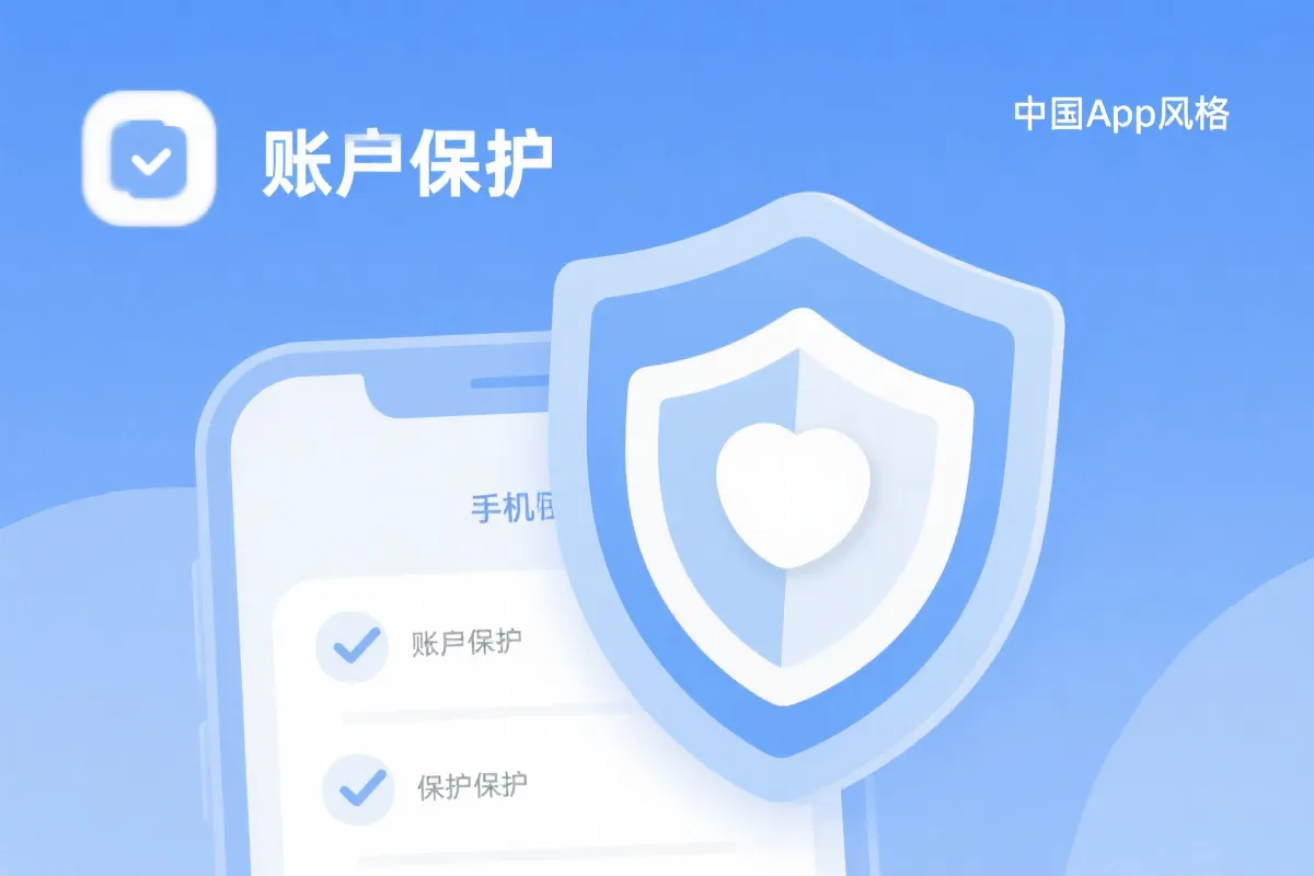 账户保护与登录习惯示意图